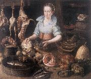 RYCK, Pieter Cornelisz van The Kitchen Maid AF oil on canvas